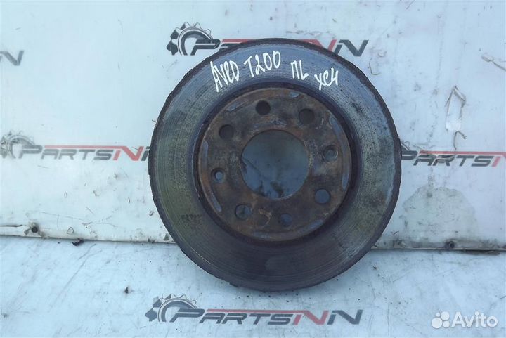 Диск тормозной передний Шевроле Авео Т200