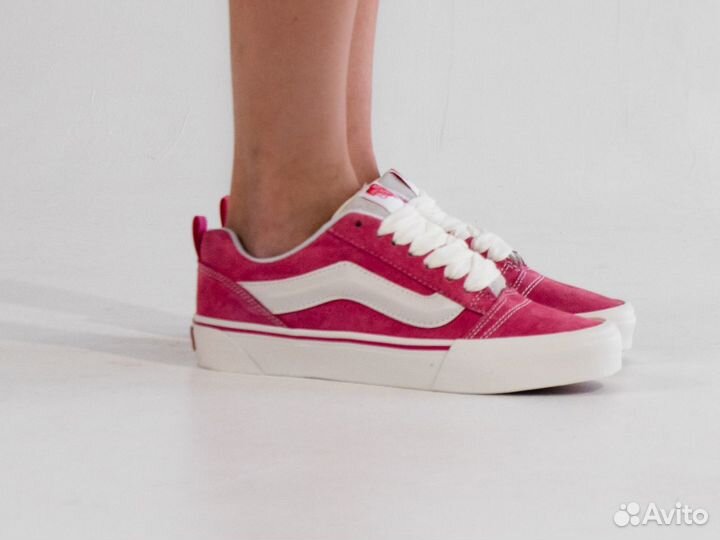 Женские кеды Vans Knu Skool Pink