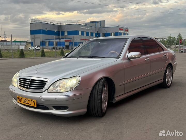 В разбор из Японии Mercedes-Benz W220 M113.986 5.5