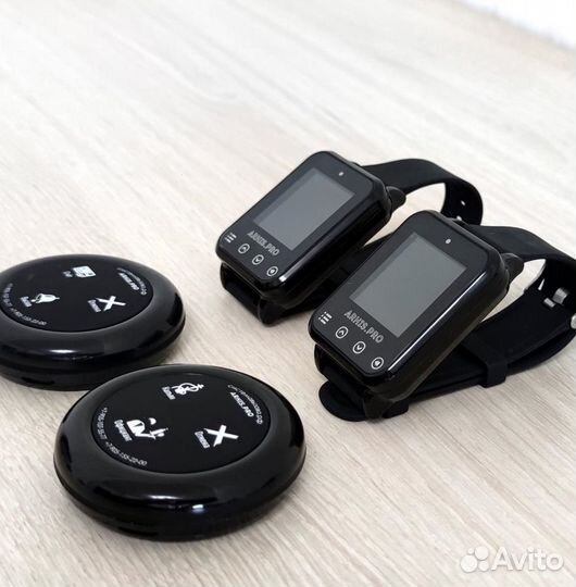 Система вызова официанта/персонала кнопка и часы