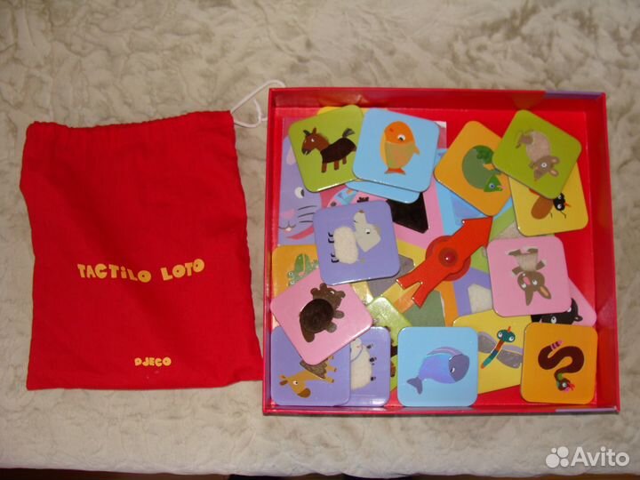 Настольная игра Тактильное лото Djeco