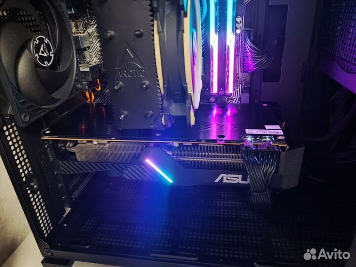 Видеокарта rx 5700xt 8gb asus