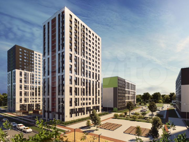 3-к. квартира, 77,4 м², 10/11 эт.