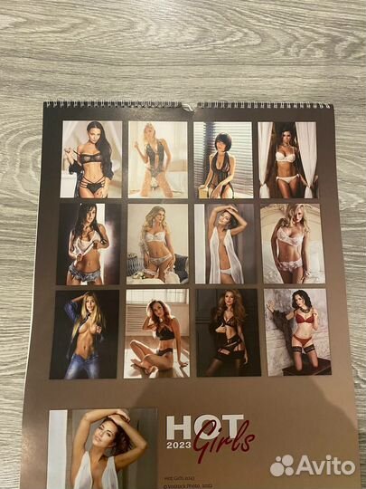 Календарь hot girls 2023
