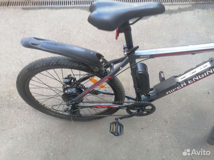 Электровелосипед hiper engine, 2023 года. Почти но