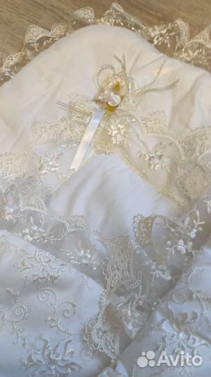 Конверт одеяло на выписку зима