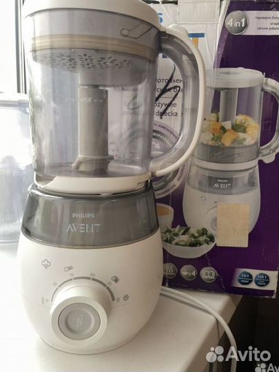 Пароварка блендер philips avent 4 в 1