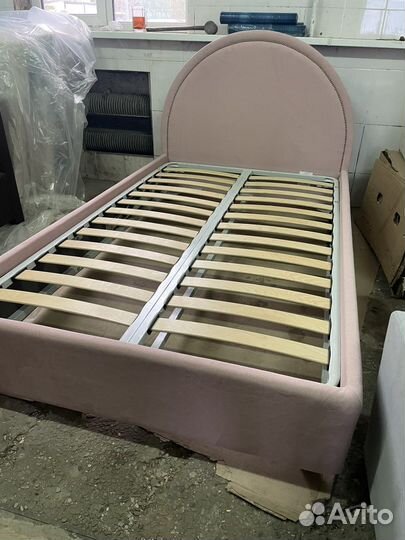 Розовое облако кровать Askona Molly 120 в детскую