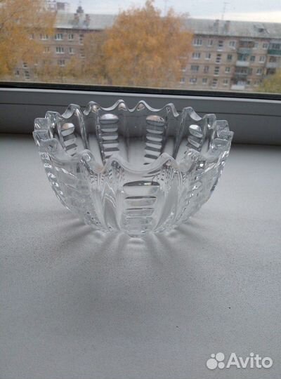Хрустальные салатники, конфетницы, вазочки