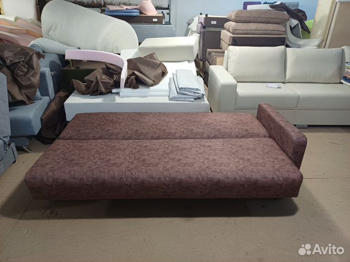 Диван книжка с подлокотниками