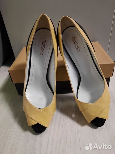 RioRosa Туфли женские, 38 размер, натуральная кожа
