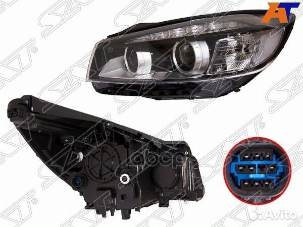 Фара KIA sorento 14-18 LH LED ST-13-0043 Sat
