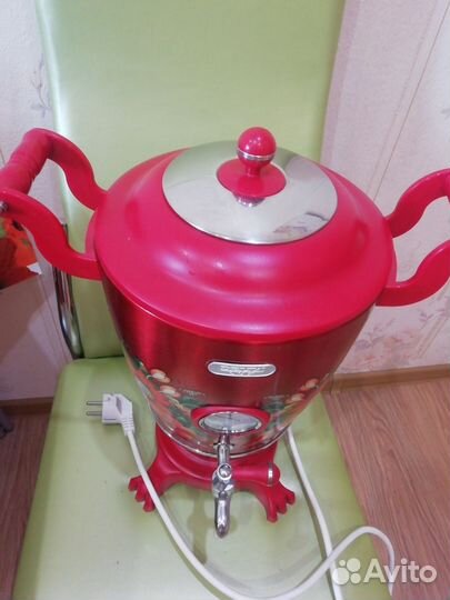 Самовар электрический расписной