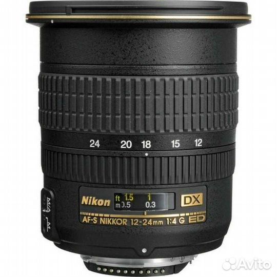 Объектив Nikon 12-24mm f/4G ED-IF AF-S DX Zoom-Nik