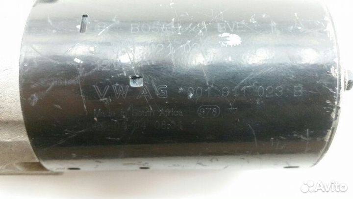 Стартер Volkswagen Polo 9N BKY 2005