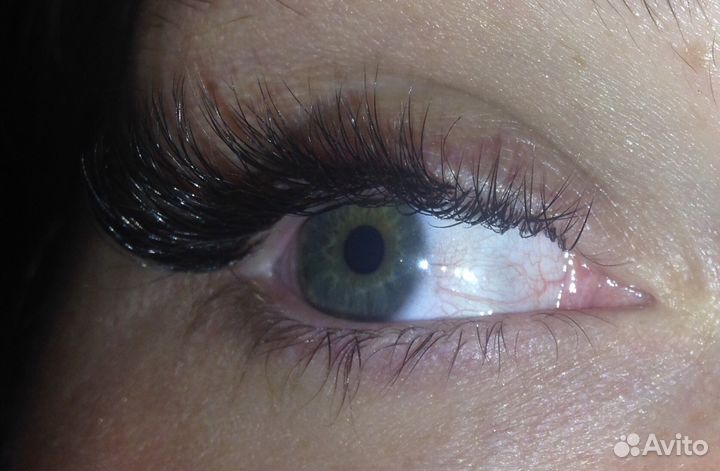 Наращивание ресниц с выездом на дом. Качественно