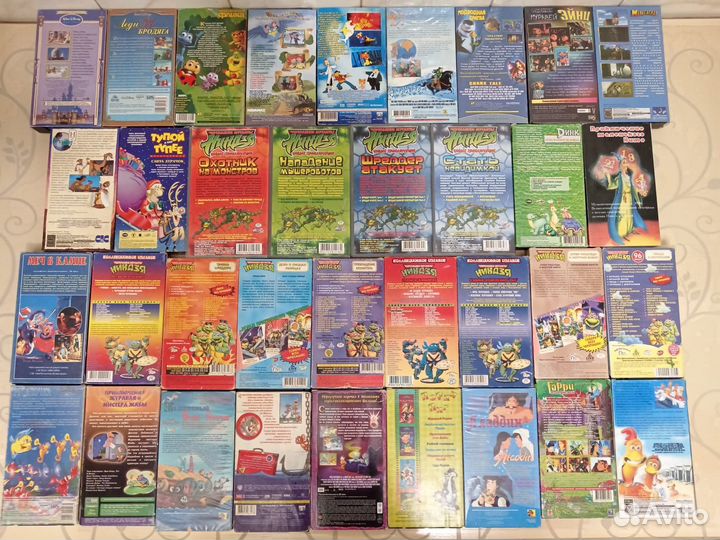 Мультики от еа и др. / 17 мая / видеокассеты / VHS