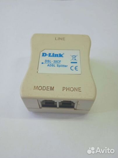 Adsl splitter D-Link DSL-30 CF