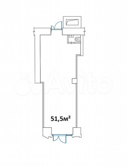 Продажа помещения на трафике, 51.5 м²