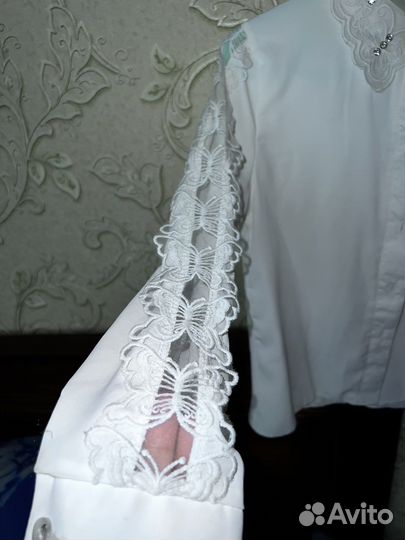 Школьная блузка 8-9 лет