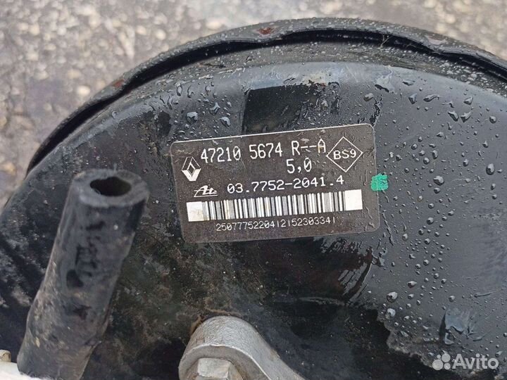 Вакуумный усилитель тормозов Largus