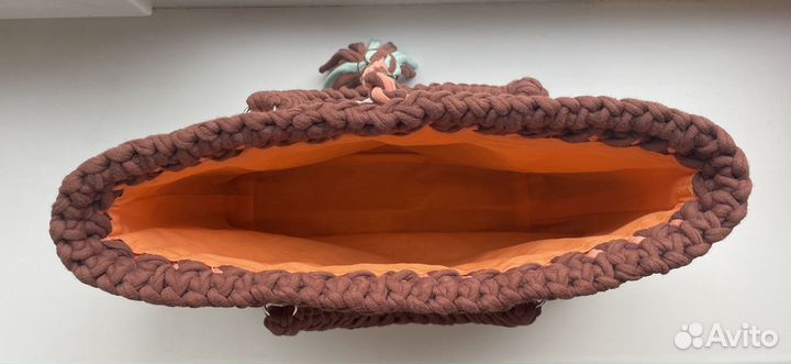 Сумка женская ручная работа вязанная