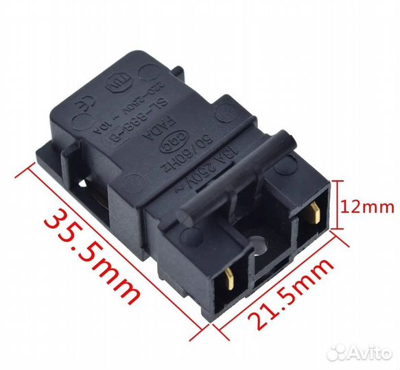 Термостат для электрочайника SL-888-B