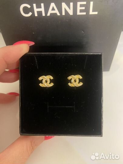 Серьги Chanel малые vip gift