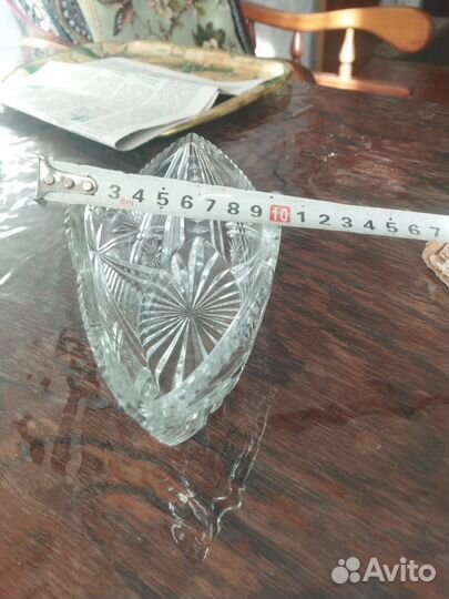 Ваза хрустальная СССР