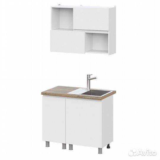 Модульная кухня Одри 1 м. Комплект 1