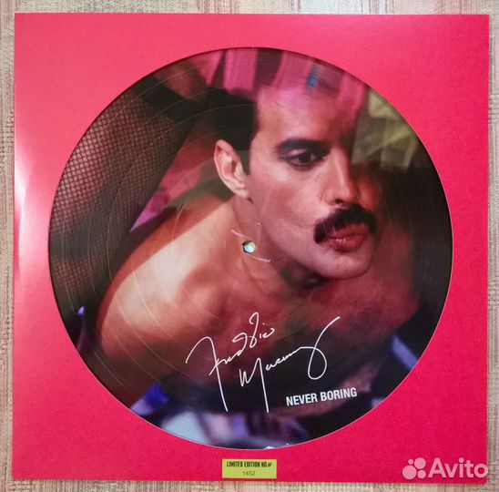 Freddie Mercury Queen Never Boring picture disc