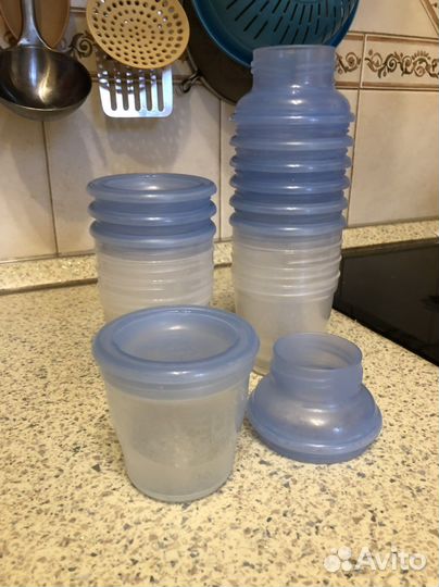 Контейнеры для хранения грудного молока Avent