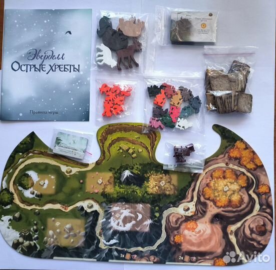 Эверделл острые хребты