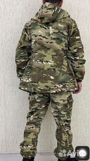 Костюм горка на флисе мох мультикам