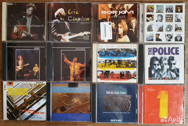 CD фирменные сд Pop Rock New Age Prog Glam