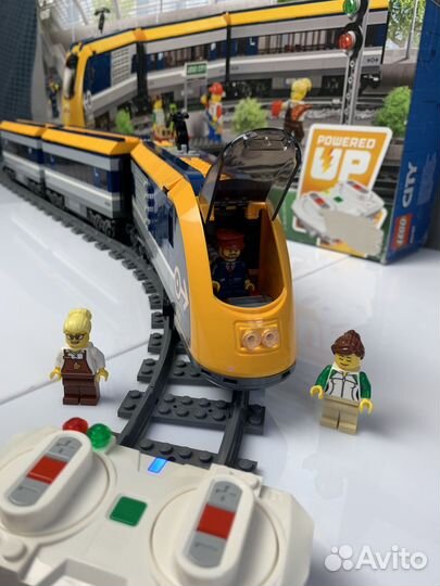 Lego City 60197 пассажирский поезд лего сити