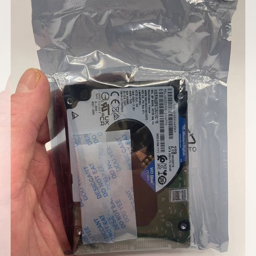 [WD20SPZX] 2тб Wd Blue