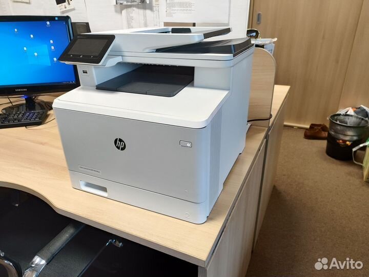 Принтер лазерный hp laserjet pro mfp m479fnw