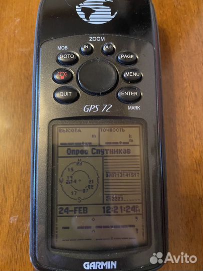 Navigator garmin GPS 72