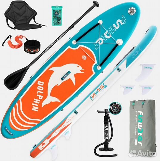 Новый SUP доска Сап борд Funwater Dolphin 320см