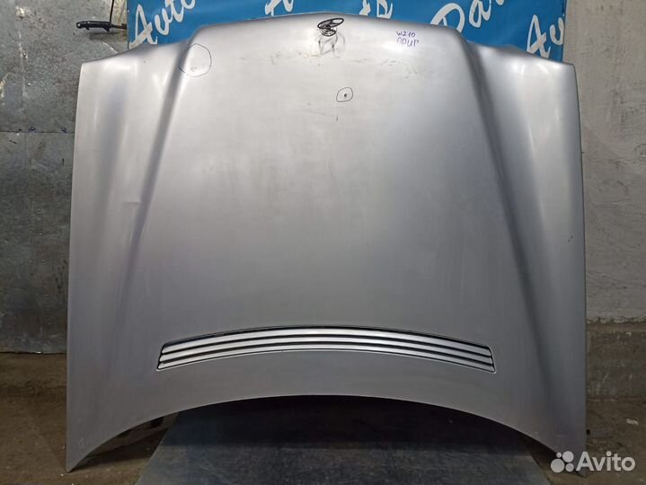 Мерседес Е- класс капот серебристый