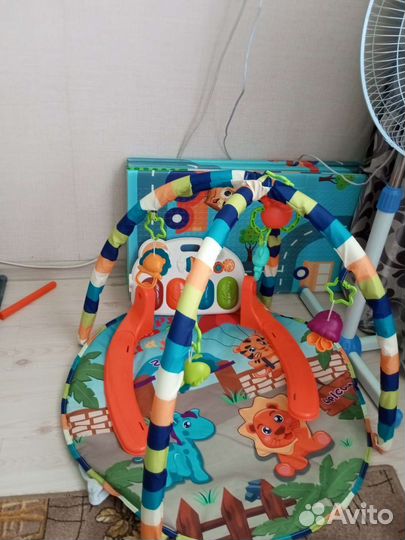 Развивающий коврик музыкальный