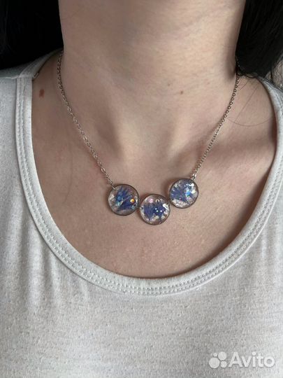 Сережки и подвеска