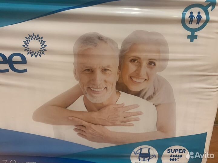 Памперсы 8 капель Dailee slip размер L