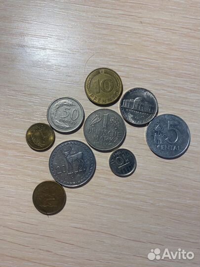 Зарубежные монеты