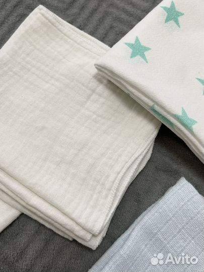 Муслиновые пеленки набор