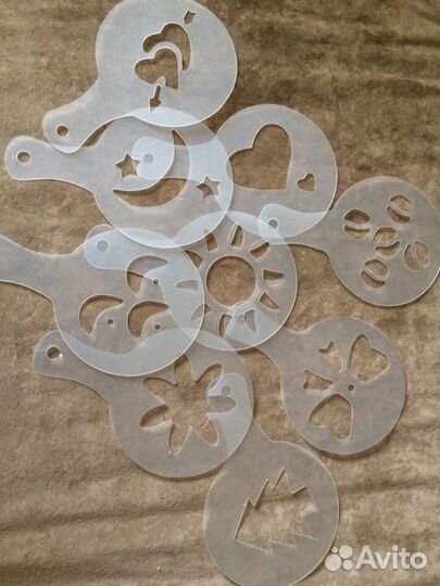 Трафареты для кофе