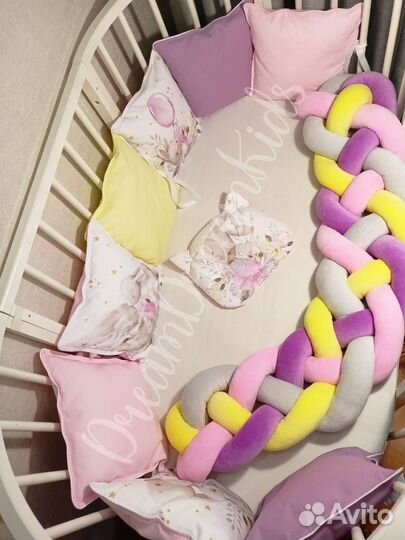 Бортики в кроватку