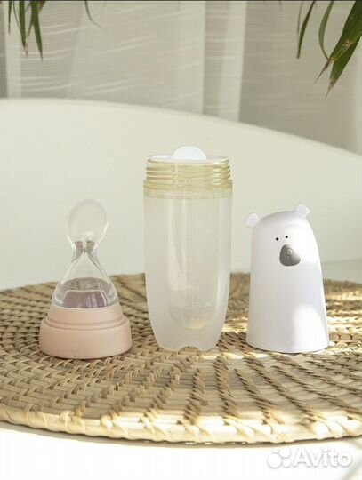 Бутылочка с ложкой для кормления, ложка дозатор