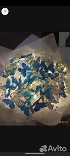 Букет из бабочек